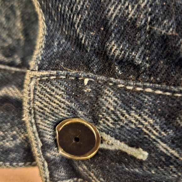 FJ 560 Men's Blue Denim Jacket #y2k #ventage #hiphop - Picture 5 of 10